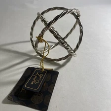 Decorative Silver Colour  Wire Sphere Ball India