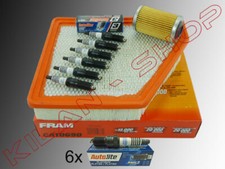 Set Luftfilter Ölfilter Zündkerzen für Chevrolet Camaro 3.6L V6 09-2015