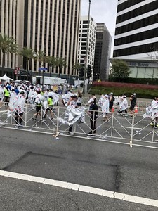 LA marathon 2023 participant finisher Solar Blanket Thermal ￼wall Hang souvenir