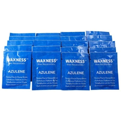 Waxness Wax Necessities at Home Azulene After Waxing Finishing Wipes pack of 20