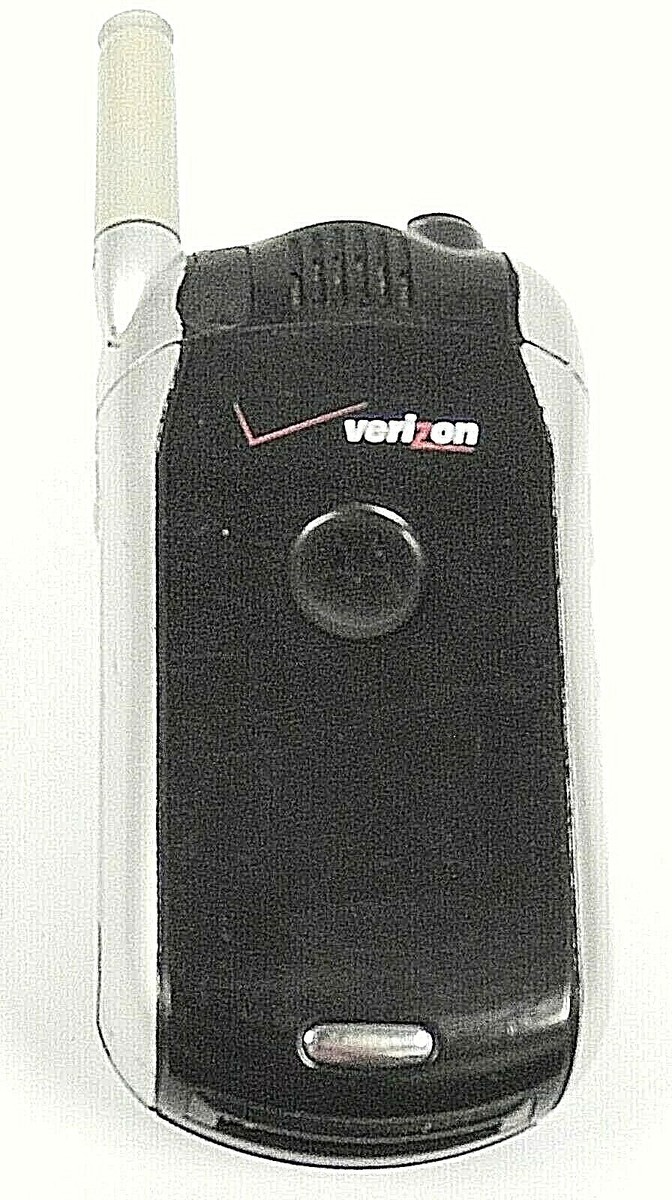 Motorola V265 Verizon Flip Cell Phone Black/Silver CDMA - Foto 4