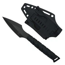 TAKUMITAK 8.75" Full Tang Tactical Spear Knives w/ MOLLE System Clip - TKF310