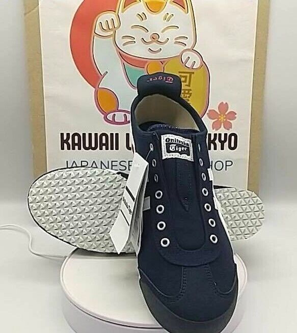 Onitsuka Tiger MEXICO 66 SLIP-ON NAVY/OFF-WHITE 1183A360.401 Onitsuka Tiger MEXICO 66 SLIP-ON NAVY/OFF-WHITE 1183A360.401