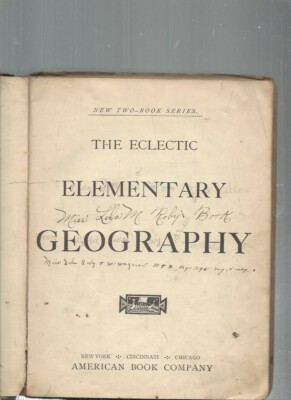 ELEMENTARY GEOGRAPHY (1896) #10179