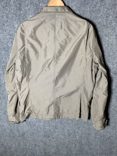 Tumi Jacket Mens Medium Polyester Cargo Pockets Lining Field Outerwear Travel - Picture 15 of 24