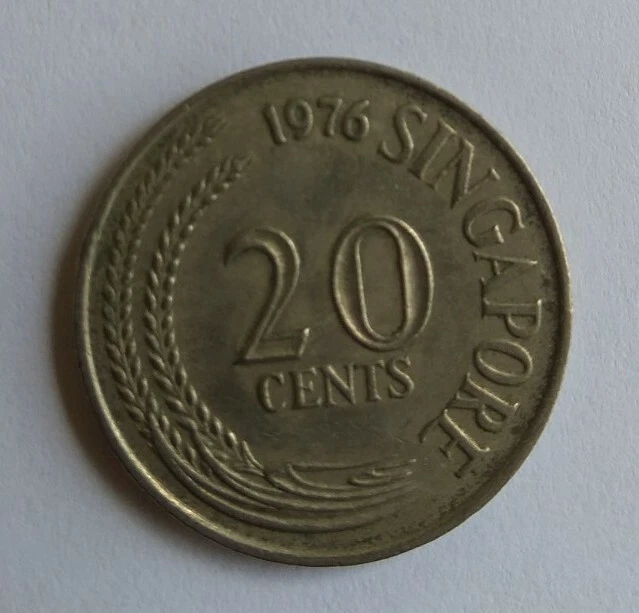 Singapore 1976 20 Cents - Image 2 of 2