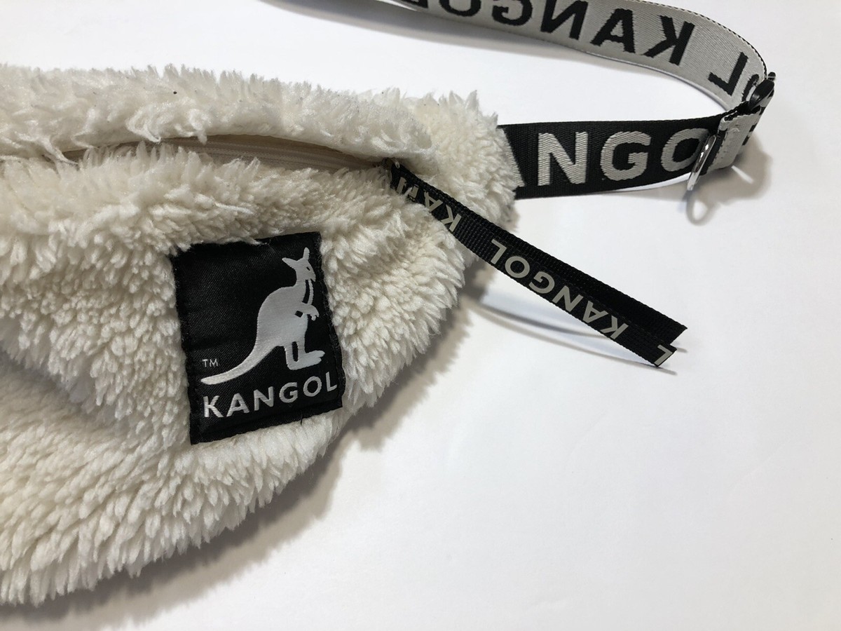 NWT Kangol x H&M Snap Lock Belt XS/S KANGOL x H&M Belt Bag Faux Shearling Belt Bag Fanny Pack  main image 2