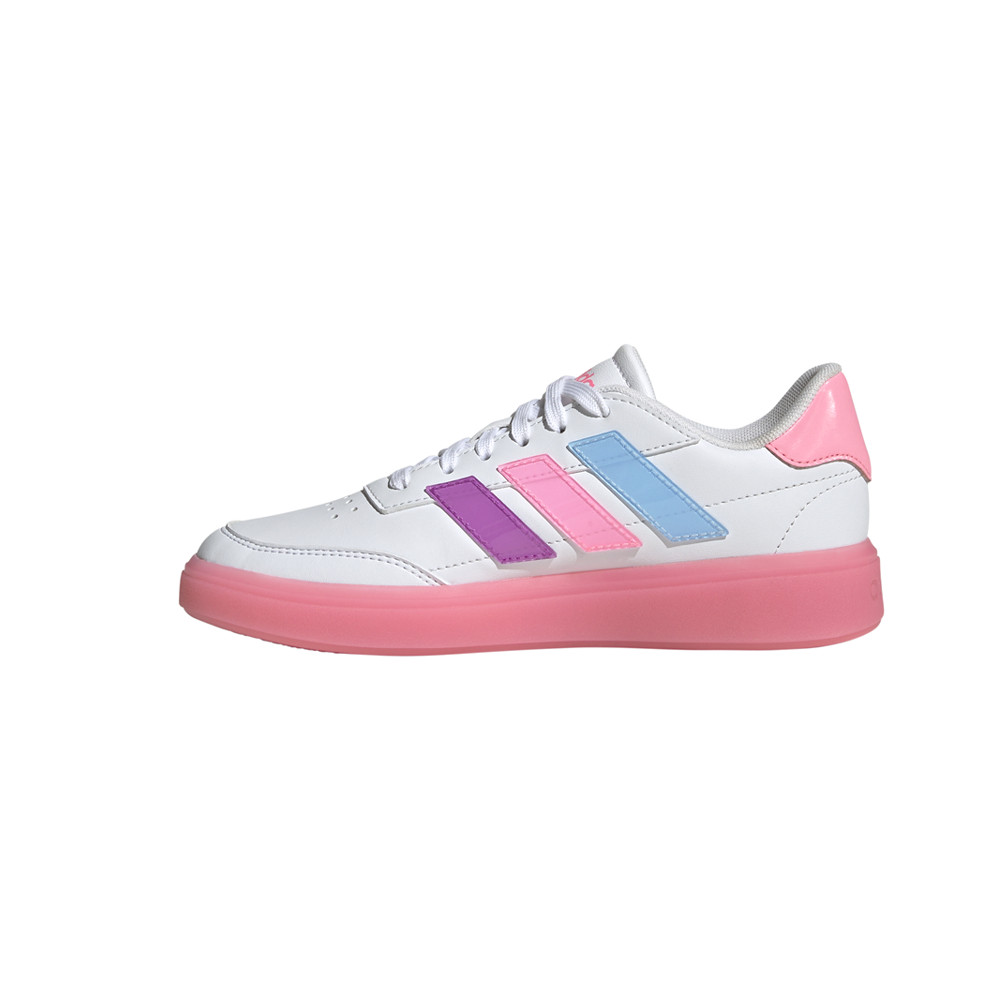 adidas Courtblock Lace Up  Youth Boys Size 6 M Sneakers Casual Shoes JQ7350 thumbnail 3