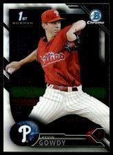 2016 Bowman Draft Picks & Prospects Chrome Kevin Gowdy Philadelphia Phillies