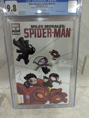 Marvel SDCC Miles Morales: Spider-Man #8 - Skottie Young Variant /1500 CGC 9.8