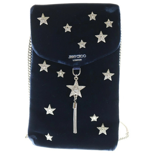 JIMMY CHOO BONBON Bijou 2-way Shoulder Bag White 【 A】