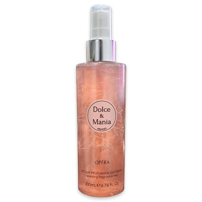 Acqua Parfumata Opera Body Glitzer Effekt Raffinierter Duft 200ml Dolce&Mania