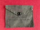 WWII US Army Chemical Corps M1 Gas Mask Waterproofing Kit Pouch WW2 Military