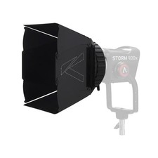Aputure CF7 Fresnel and Barn Doors Kit,Compact Bowens Mount Fresnel Kit for S...