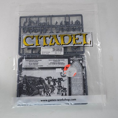 Warhammer 40k Black Templars Space Marine Chapter Upgrade Set