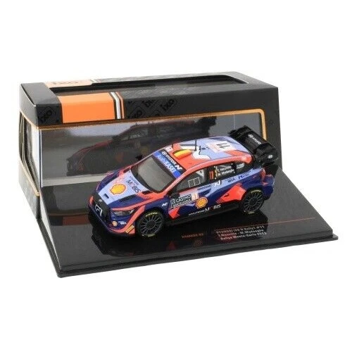 HYUNDAI i20 N N.11 WRC1 RALLY MONTE CARLO 2023NEUVILLE/WYDAEGHE 1:43 Ixo Model A - Immagine 4 di 4
