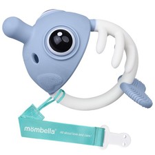 Baby Teething Toys 0-6 Months, Mombella Clownfish Light Blue