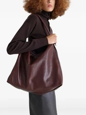 Lemaire LEMAIRE belted leather tote bag $1767 New