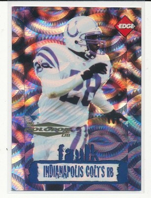 1996 Collector's Edge Marshall Faulk Holofoil /500