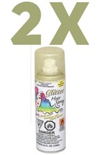 UNIQUE Glitter Hairspray 4.5oz Each GOLD Color Glitter New/Sealed 2 PACK 