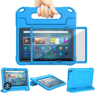Kids EVA Shockproof Case Screen Protector Stand For Amazon Kindle Fire Max 11