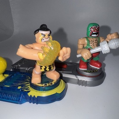 Legends of Akedo ONE TONNE Legendary Power Storm Arcade Warrior Loco Grande Lot