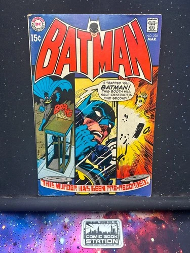 Batman #220 Raw VG/FN Neal Adams Cover! Robin Superman Vintage DC Comic '70