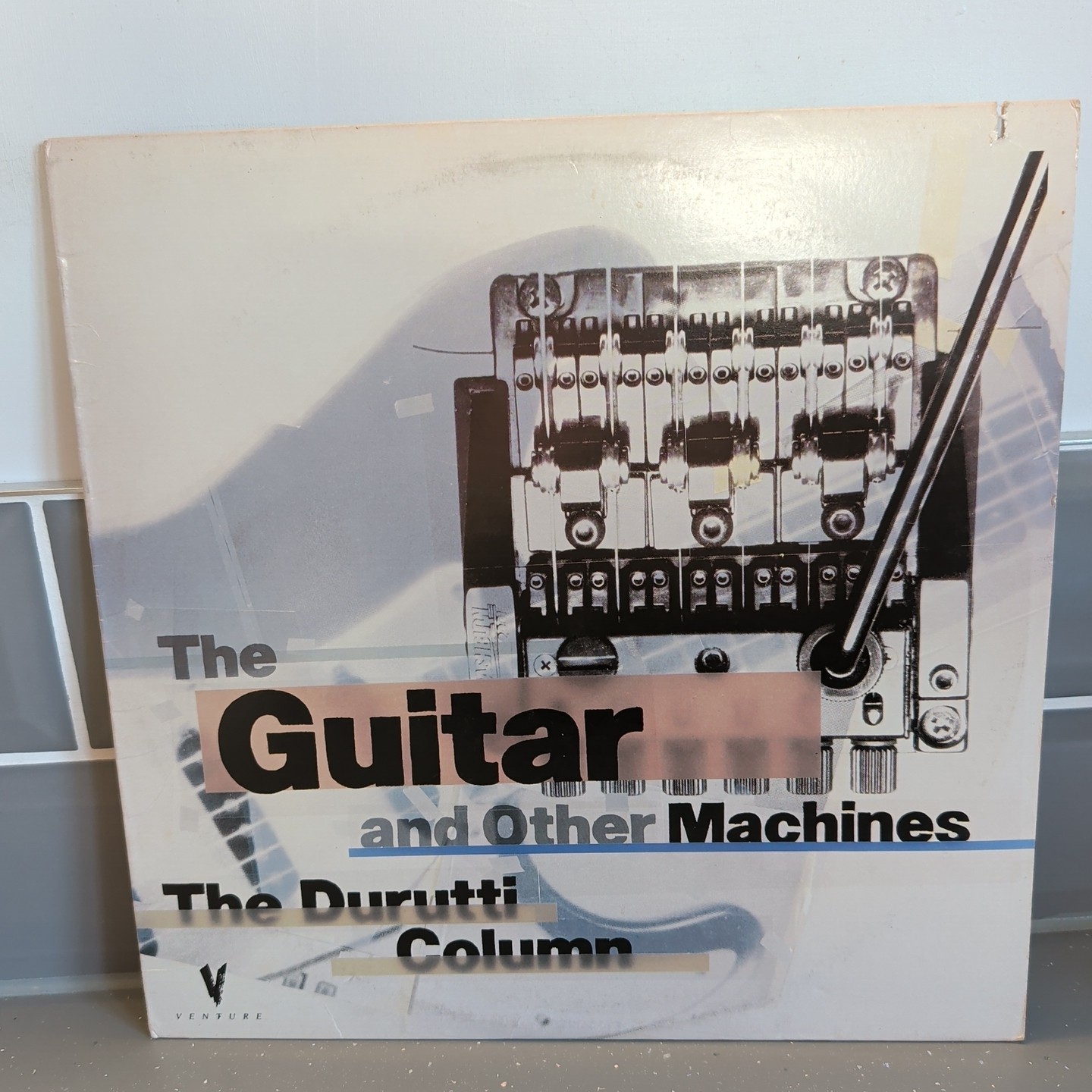 THE DURUTTI COLUMN - THE GUITAR AND OTHER MACHINES 1988 USA 1st VINYL LP EX/VG