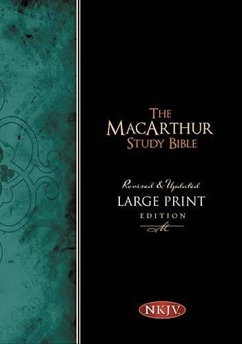 NKJV, MacArthur Study Bible, Large Print, Hardcover, Thumb I... - 9781418542238