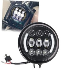 5.75inch Motorcycle Headlight W/Y DRL 5.75inch Headlight with Bottom Housing