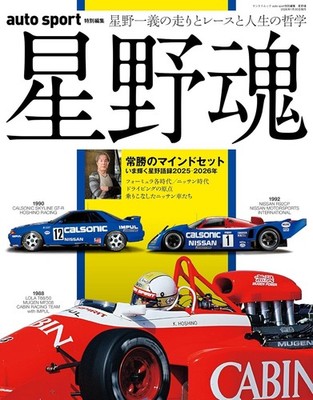 Auto Sport Special Edition: The Spirit of Hoshino (San-ei Mook) JP Book NEW F/S