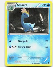 AMAURA 25/111 UNCOMMON Furious Fists Pokemon HP on eBay