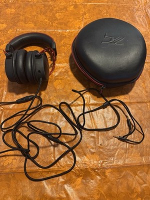 HyperX Cloud Alpha Gaming Headset Black/Red 3.5mm Jack Detachable Mic Case