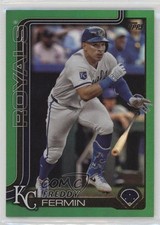 2025 Topps Series 1 Green Rainbow /99 Freddy Fermin #346 3m0