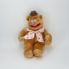 VINTAGE FOZZIE BEAR MUPPETS PLUSH DOLL JIM HENSON Direct Connect Intl 14&rdquo; MINT