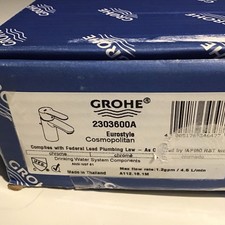 Grohe 2303600A Eurostyle Cosmopolitan 1.2GPM Lavatory Faucet In Polished Chrome