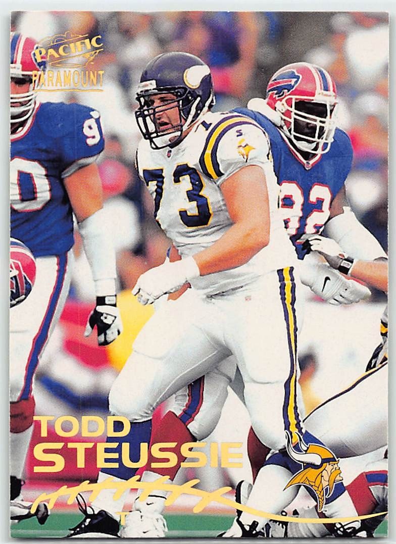Todd Steussie 1998 Pacific Paramount #133 Minnesota Vikings