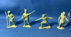Marx vintage 1955 Robin Hood playset 60mm green merrymen + Little John