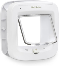 Microchip Cat Door, Interior/Exterior, Multi-Pet, 4-Way Lock