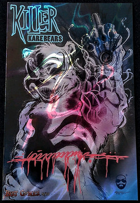 Killer Kare Bears Venom Infinity Gauntlet Homage LAVA FOIL Demir SIGNED 