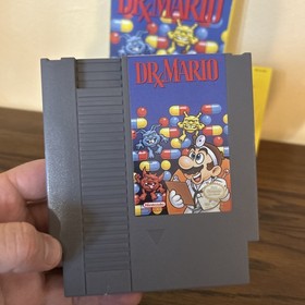 Dr. Mario (Nintendo Entertainment System, 1990) NES completo di manuale - funzionante