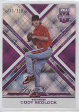 2016 Panini Elite Extra Edition Aspirations Purple 173/200 Cody Sedlock #69 1b4