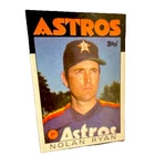 Topps 1986 Nolan Ryan #100 Houston Astros Baseball Major League MLB Trading Card