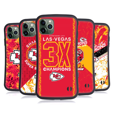 NFL MEISTER DES SUPER BOWL LVIII 2024 HYBRID HUELLE FÜR APPLE iPHONES HANDYS