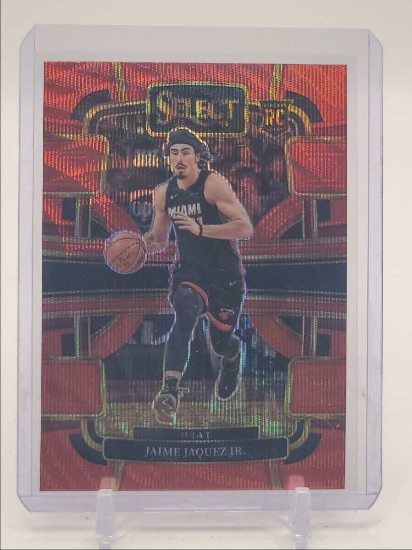 JAIME JAQUEZ JR. 2023-24 SELECT CONCOURSE ROOKIE RED WAVE PRIZM RC Q4669