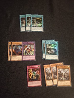 Yugioh Gxm 55th Experiment Report Playset 3x + Assorted Gmx Extras