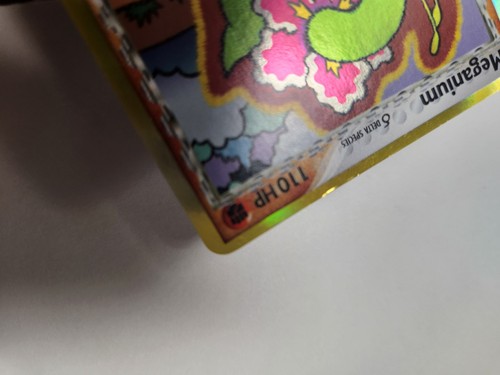 CREASE Pokemon MEGANIUM 4/101 (Holo) Dragon Frontiers L/P to MP - Picture 7 of 12