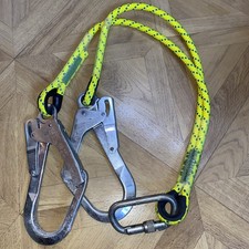 G Force Double Safety Lanyard 1m Tail Fall Arrest - Very Good Condition