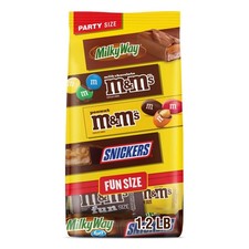 19.2 oz Bulk Bag M M's Snickers Milky Way Chocolate Candy Mix