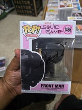 BYUNG HUN LEE SQUID GAMES FRONT MAN AUTOGRAPHED SIGNED FUNKO POP coa jsa